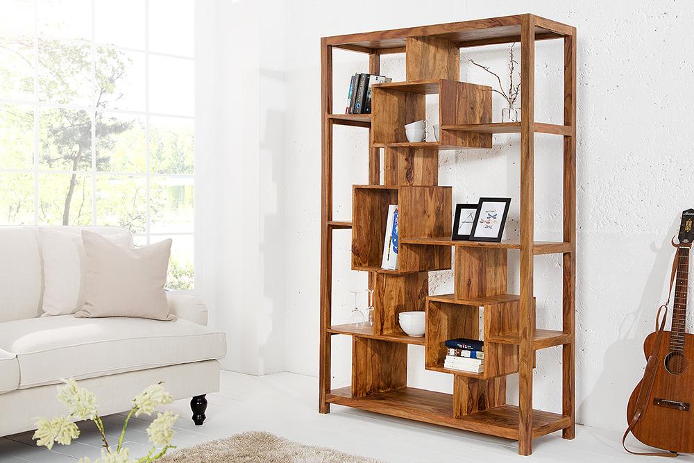 Larson Bookshelf In Honey Finish The, Bookcase Bed Living Spaces